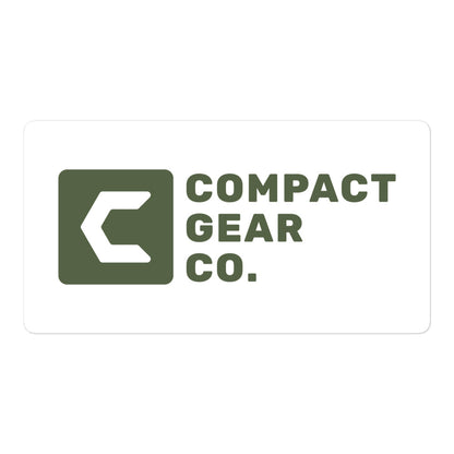 Compact Gear Company Sticker - Green